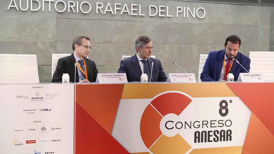 Enrique López clausura el VIII Congreso de la Asociación Española de Empresarios de Salones de Juegos y Recreativos 