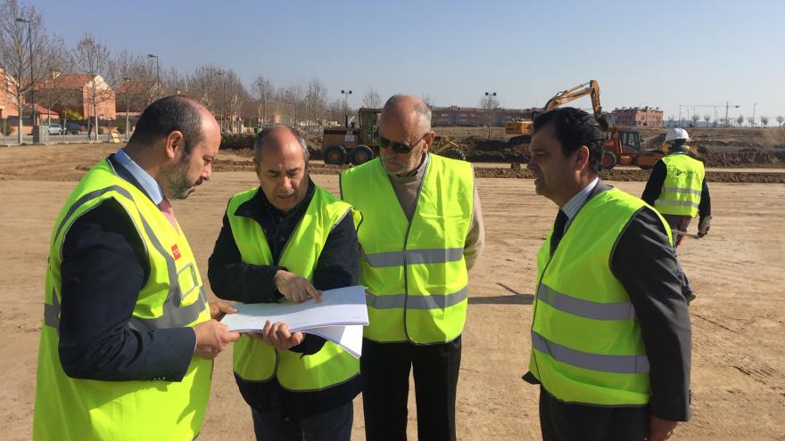 El vicepresidente de la Comunidad de Madrid, consejero de Presidencia y portavoz del Ejecutivo regional, Pedro Rollán, en Villalbilla