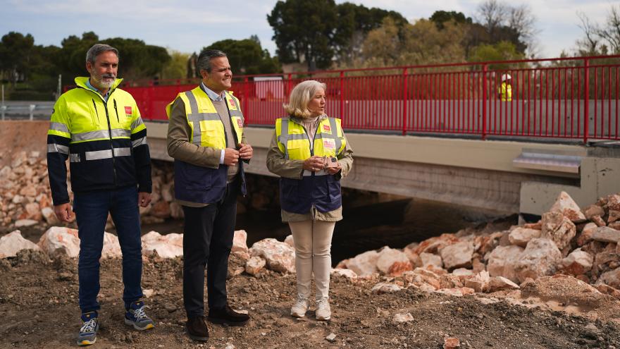 El consejero Jorge Rodrigo en Getafe