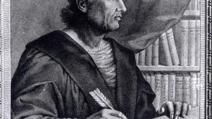 Retrato de Antonio de Nebrija