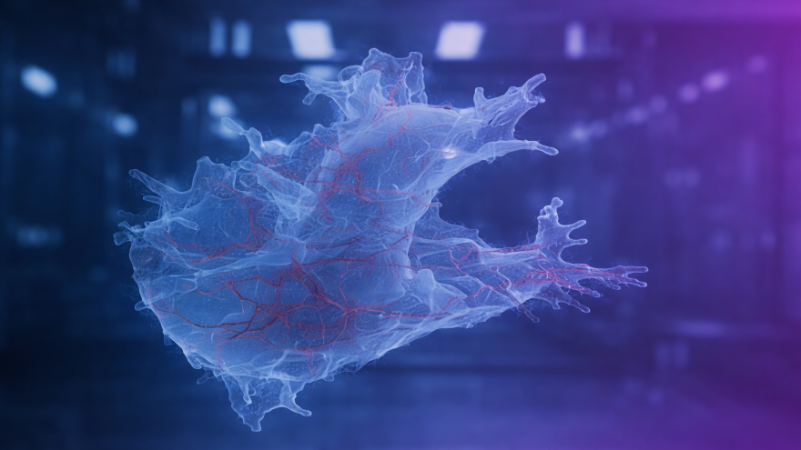 imagen en 3D de un organo