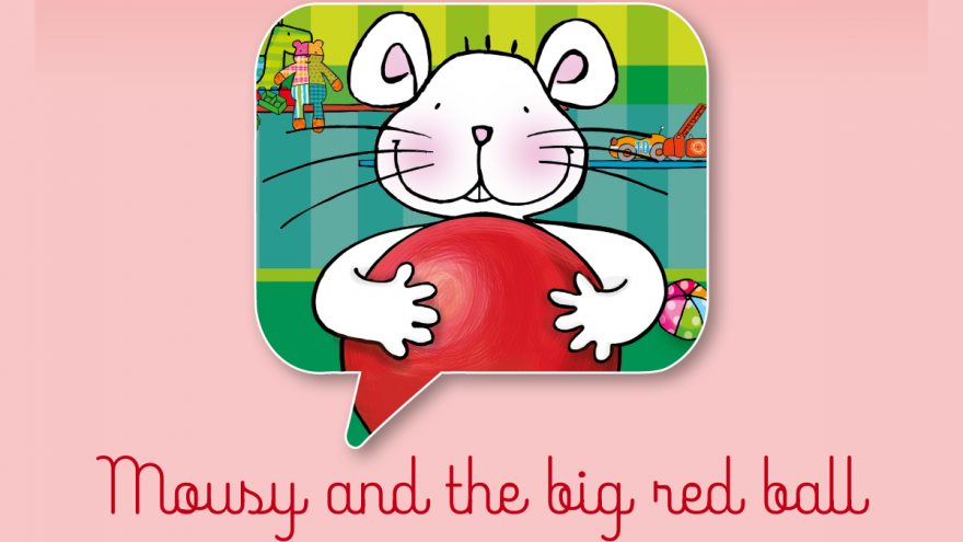 Mousy red ball