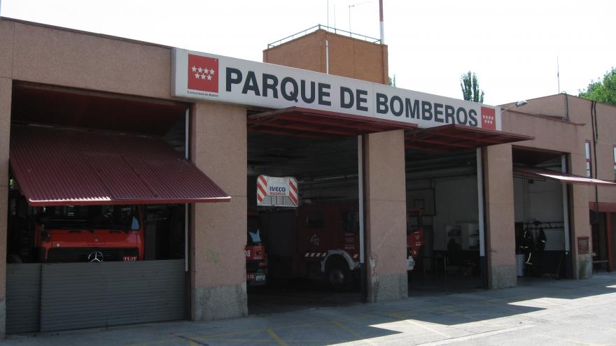 Parque de bomberos en Alcobendas