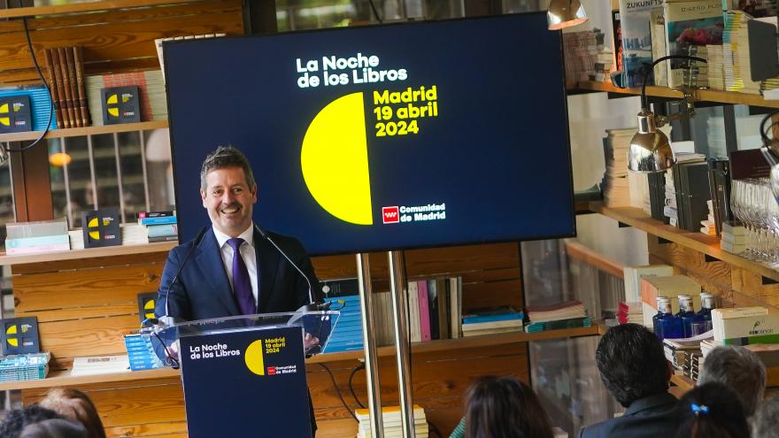 La Comunidad de Madrid celebra la XIX Noche de los Libros con más de 500 actividades gratuitas en un centenar de municipios 