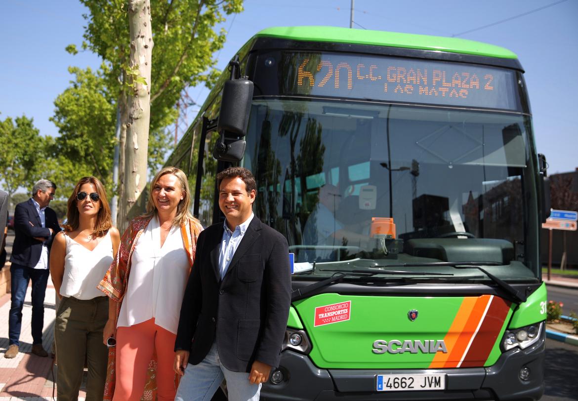 Mejoramos las líneas de autobuses urbanos e interurbanos de Las Rozas |  Comunidad de Madrid