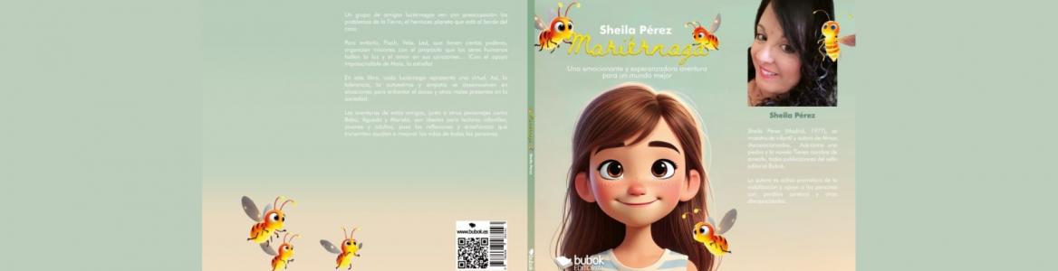 Portada y contraportada Mariérnaga de Sheila Pérez