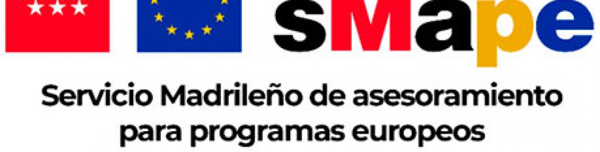 Logotipo del Servicio madrileño de asesoramiento para programas europeos (sMape)