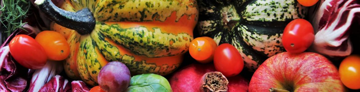 Vegetales y fruta de temporada