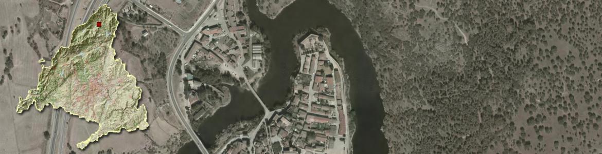 Vista aérea de Buitrago del Lozoya