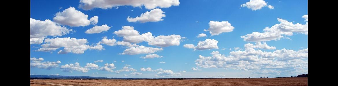 Cielo claro en zona rural