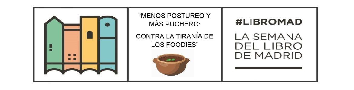 Cartel del encuentro sobre cartel Libromad