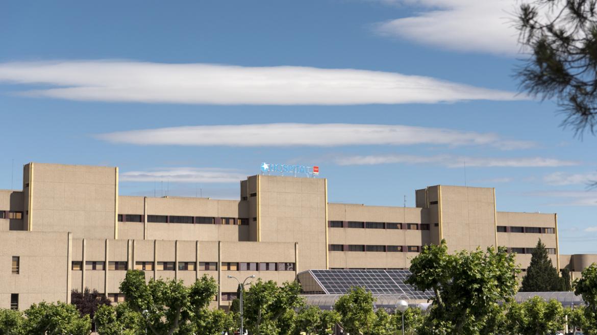 Fachada del Hospital de Getafe