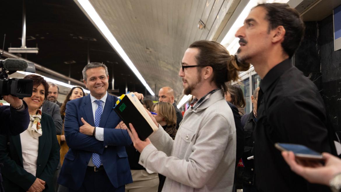 Imagen del artículo La Comunidad de Madrid transforma los trenes y andenes de Metro en improvisados escenarios en la décima edición de CronoTeatro