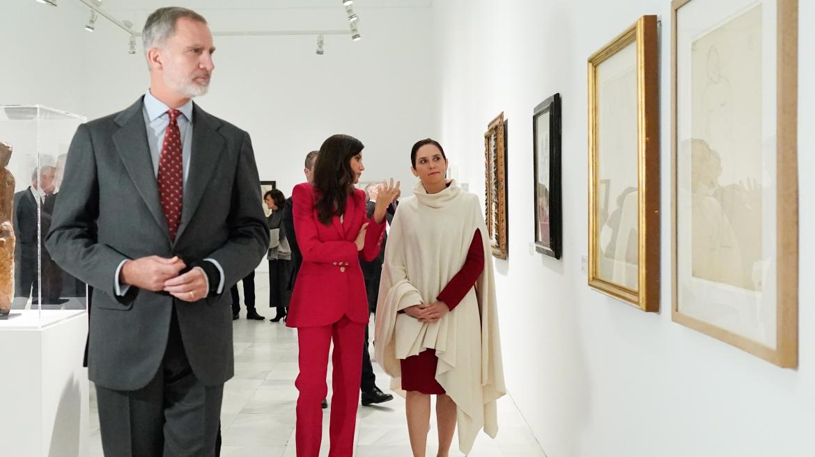 Imagen del artículo Díaz Ayuso asiste a la inauguración de la exposición Picasso 1906. La gran transformación, presidida por Sus Majestades los Reyes