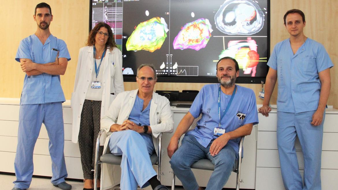 Imagen del artículo El Hospital Clínico San Carlos emplea radioterapia para el tratamiento de la tormenta ventricular