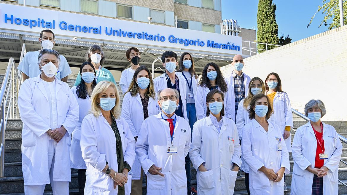 Profesionales de la Unidad de Inmunodeficiencias Primarias del Hospital Gregorio Marañón 