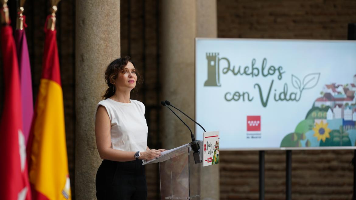 La presidenta Isabel Díaz Ayuso