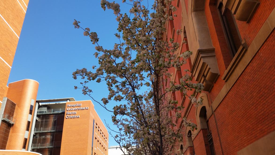 Fachada del Hospital Universitario Santa Cristina 