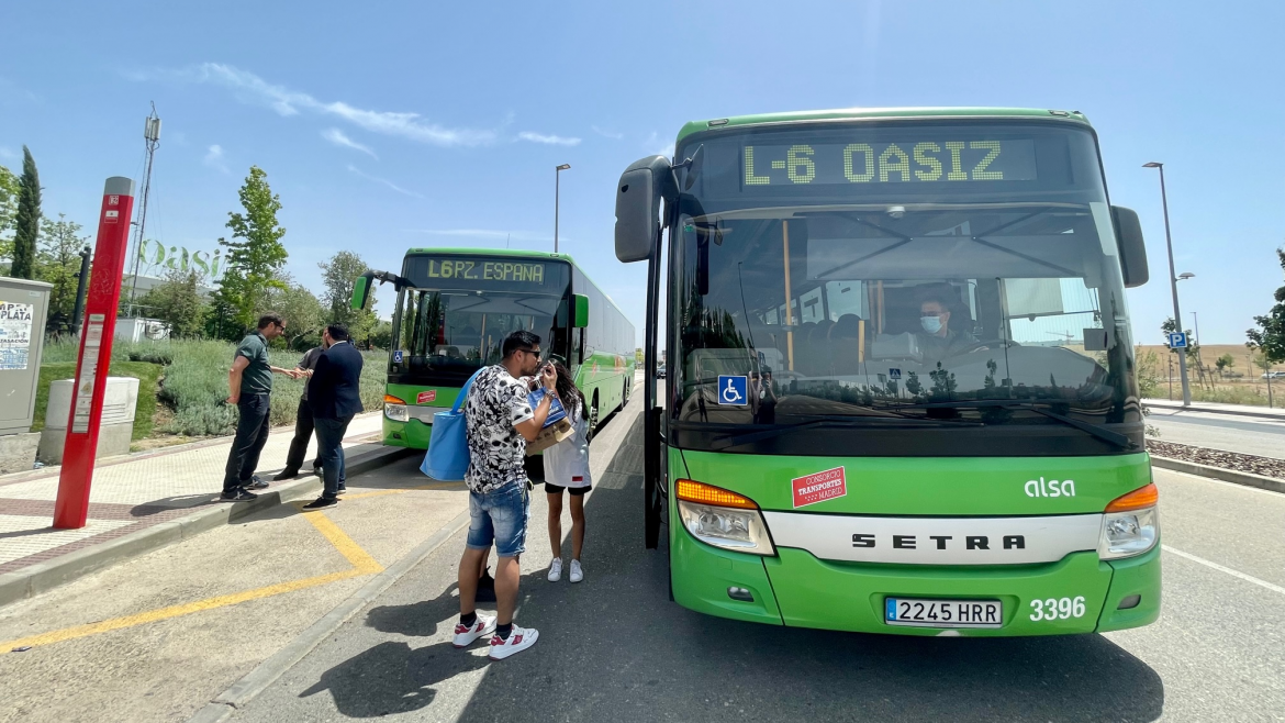 La Comunidad De Madrid Traslada Más De 4000 Viajeros Semanales En La Línea 6 De Autobuses De 6140