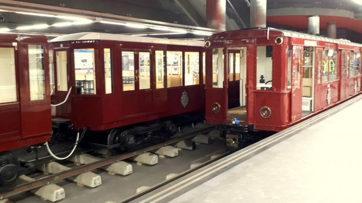 La exposición de la estación de Metro de Chamartín