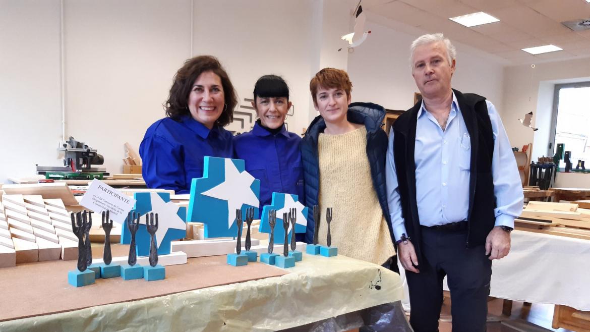 Pacientes del Instituto Psiquiátrico José Germain elaboran el trofeo ‘Estrella Princesa’