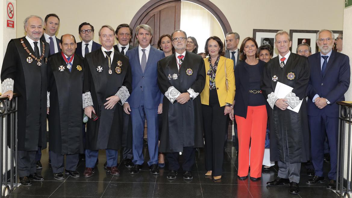 El presidente de la Comunidad de Madrid, Ángel Garrido, ha asistido hoy al acto solemne de apertura del Año Judicial de la Comunidad de Madrid, en el