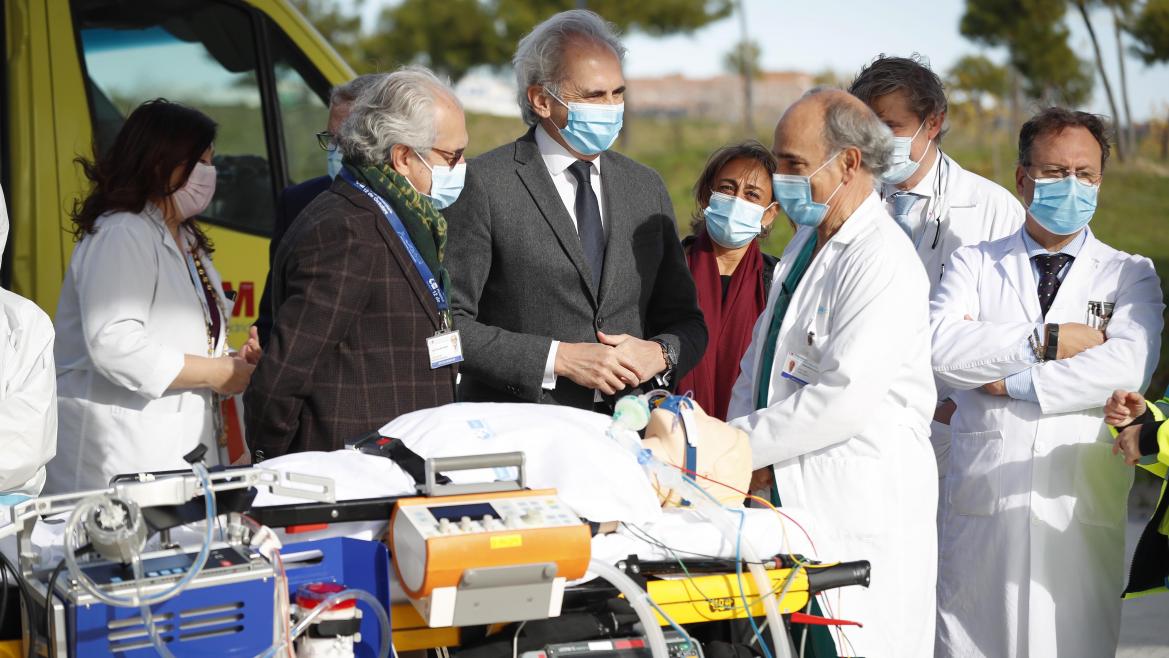 Enrique Suiz Escudero ha presentado el protocolo que permite mejorar la supervivencia en complicaciones respiratorias
