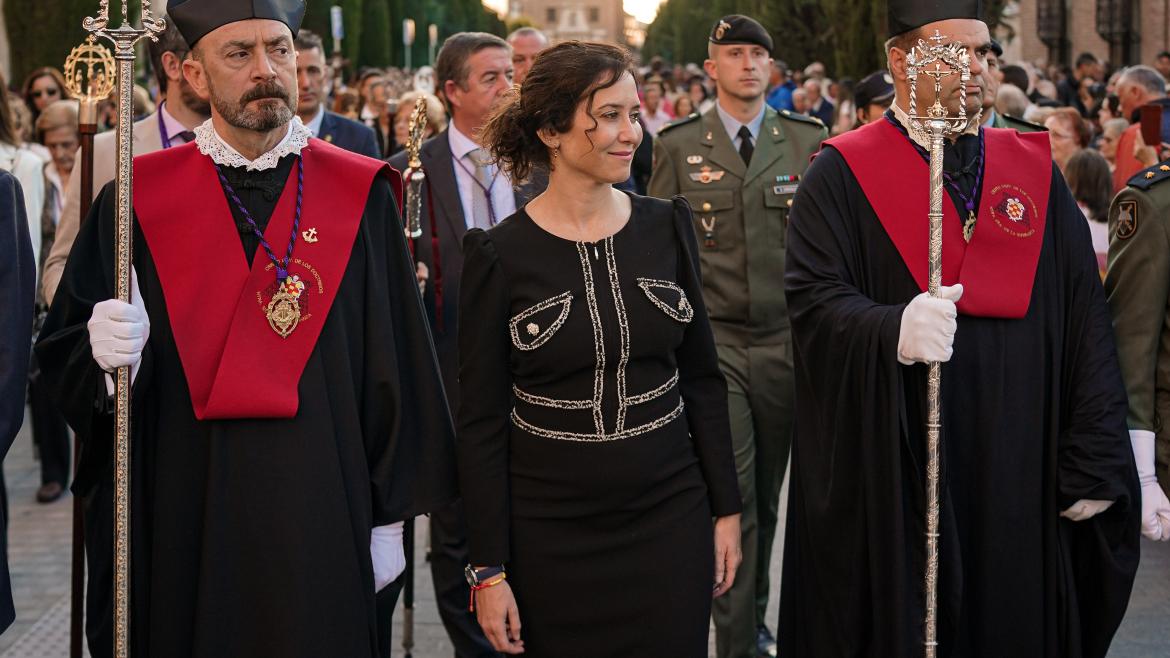 La presidenta Isabel Díaz Ayuso en Alcalá de Henares