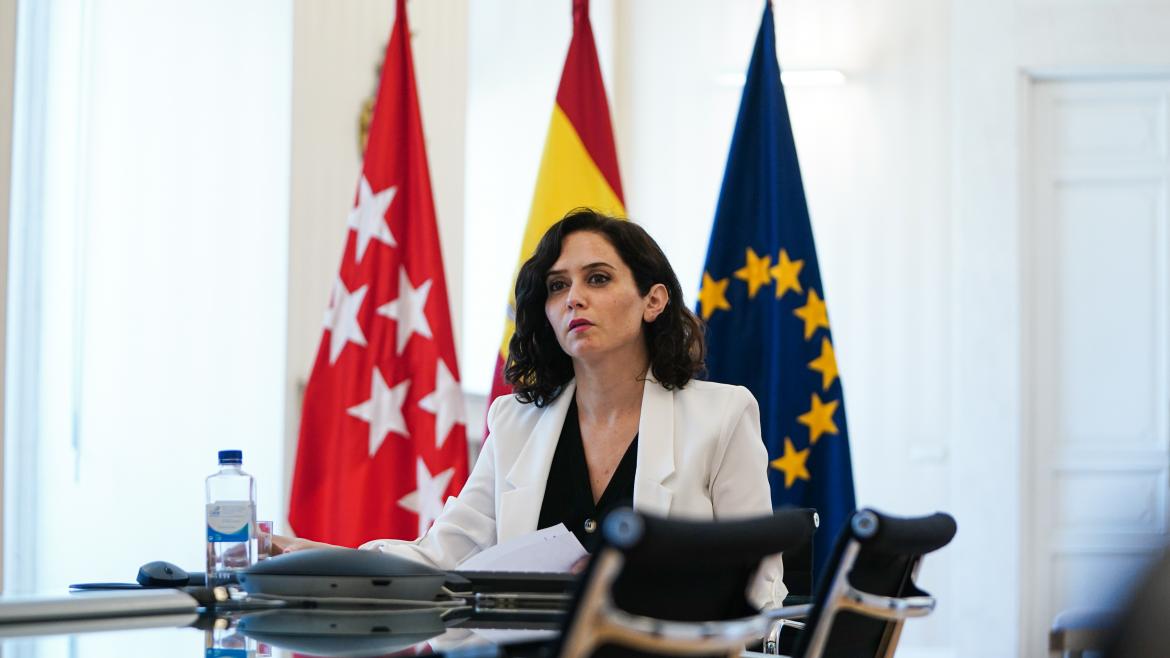 Isabel Díaz Ayuso interviene en el Pleno del Comité Europeo de las Regiones