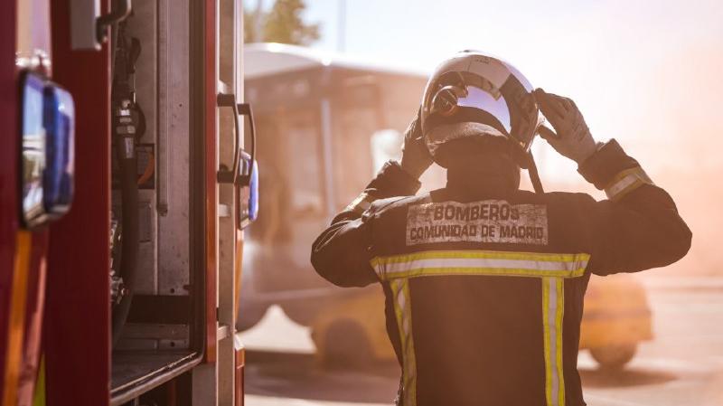 Plano general de la actuación de los bomberos