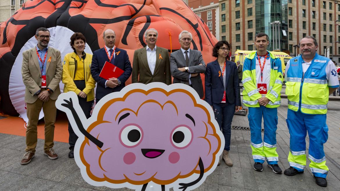 El consejero de Sanidad presenta la campaña ‘Evita, aprende, actúa’ de la Fundación Mapfre y Freno al Ictus 