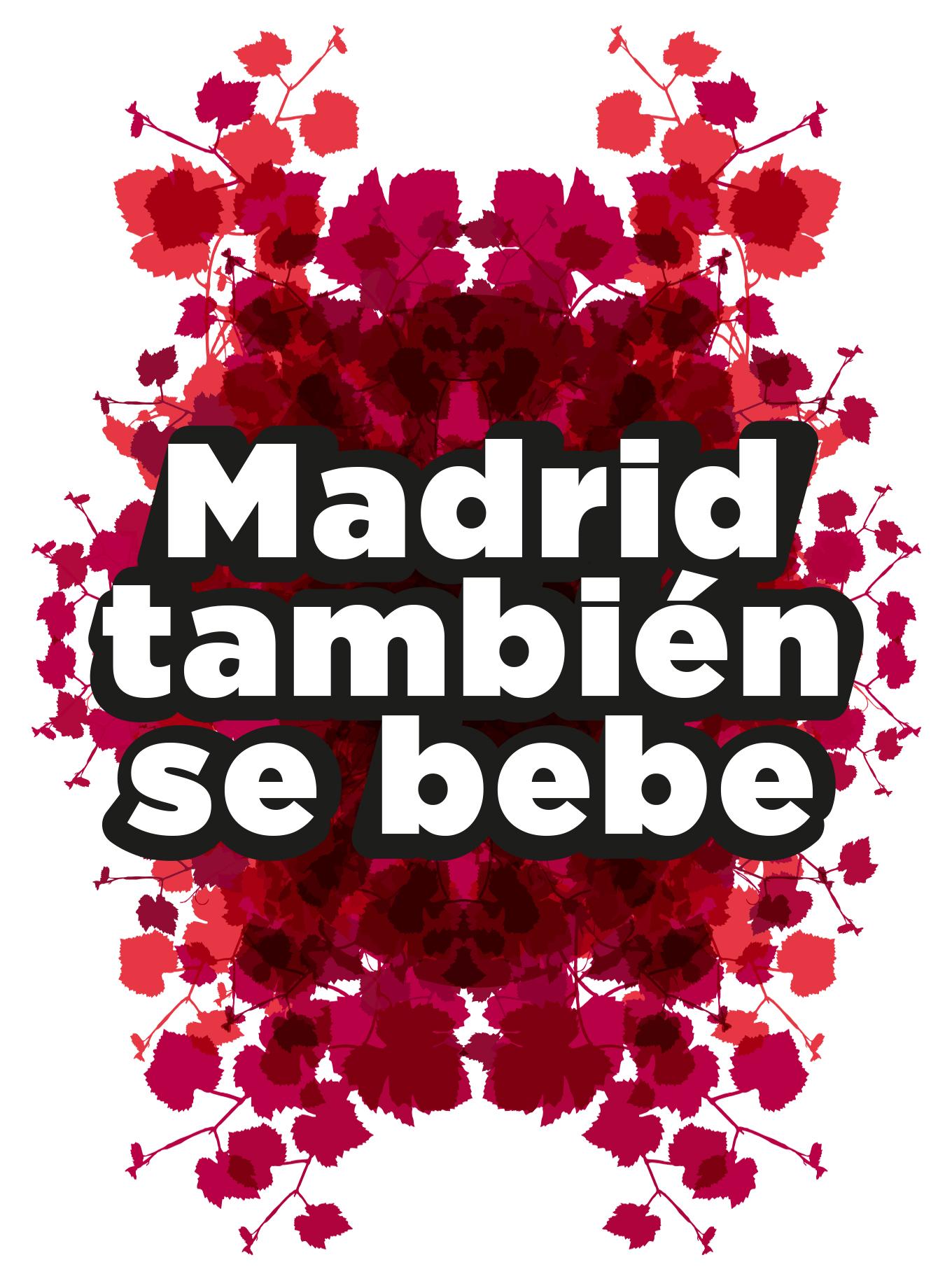 Gráfica de la Exposición Madrid también se bebe_