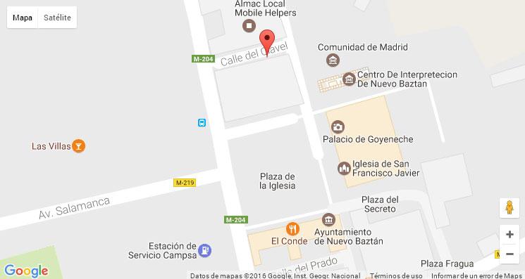 Google Maps Nuevo Baztán