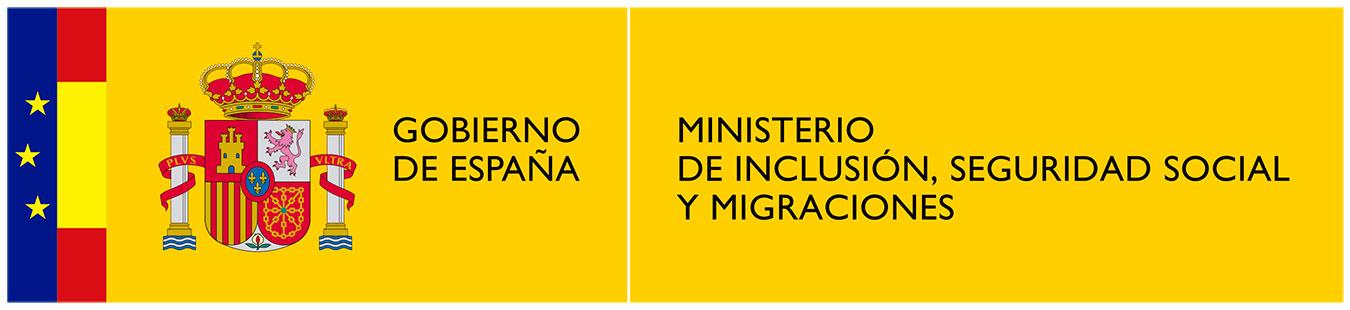 Logotipo del Ministerio de Inclusión, Seguridad Social y Migraciones