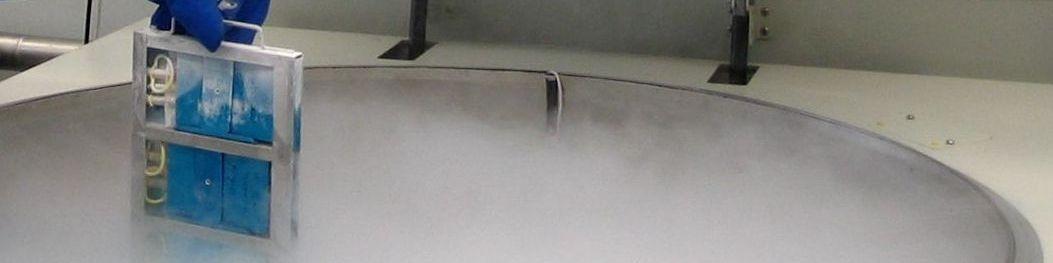 foto del banco de cordón umbilical con muestras congeladas