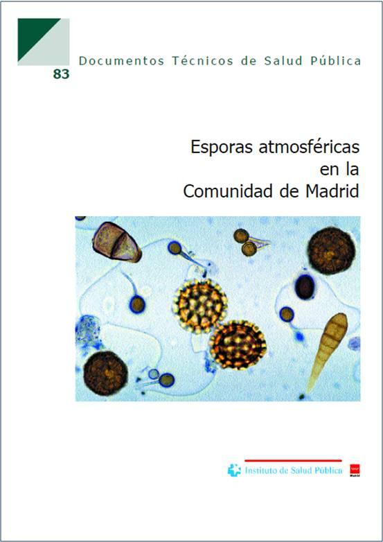 Portada de la publicación Esporas atmosféricas en la Comunidad de Madrid