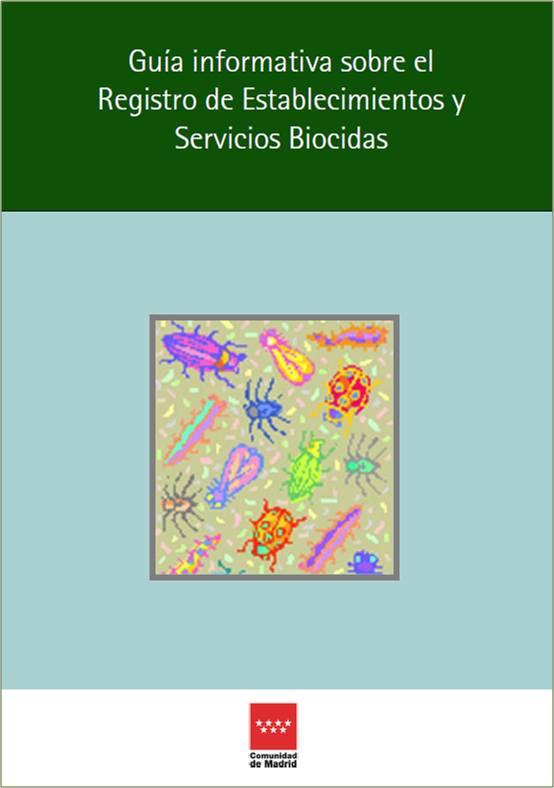 Portada de la publicación Guía informativa sobre el registro de establecimientos y servicios biocidas