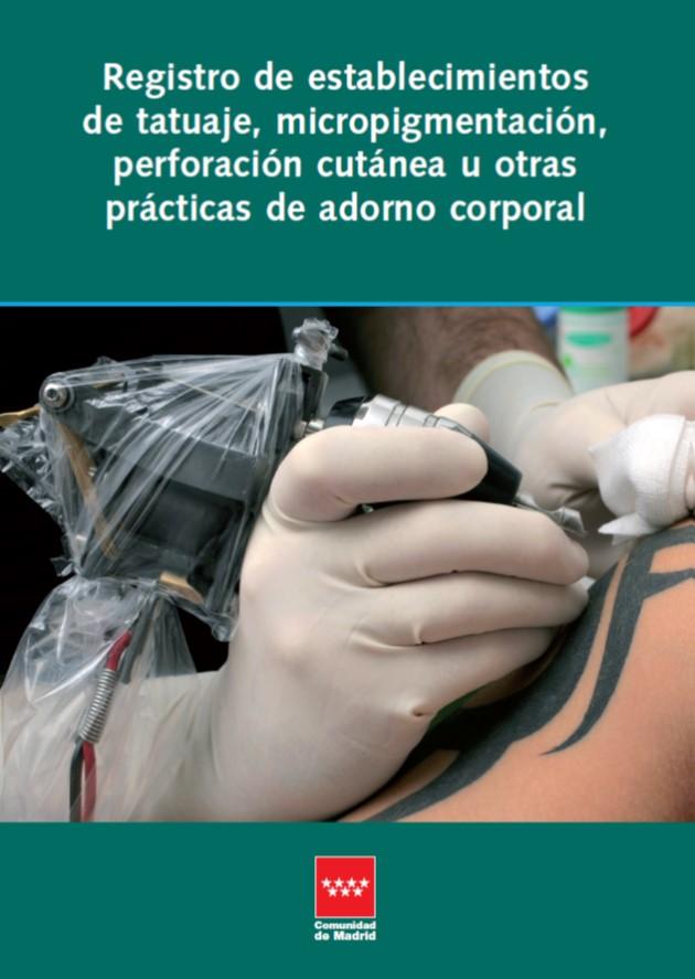 Portada de Reg de establecimientos de tatuaje, pigmentación y perforación cutánea