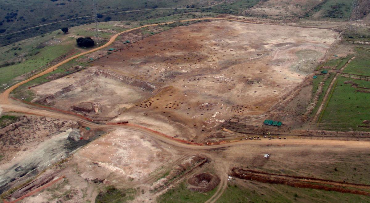 Image of aerial view of the Casa Montero deposit