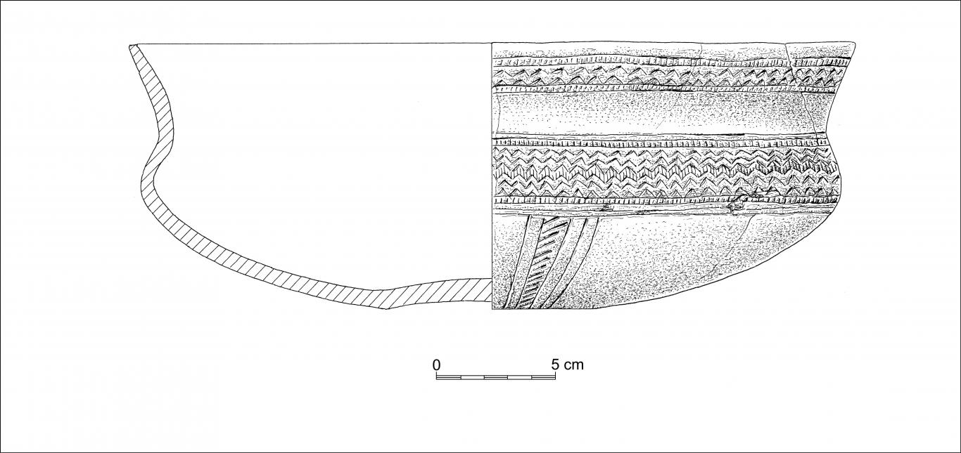 Picture of Bell-shaped Casseroles of Humanejos Geometric Lace-up style