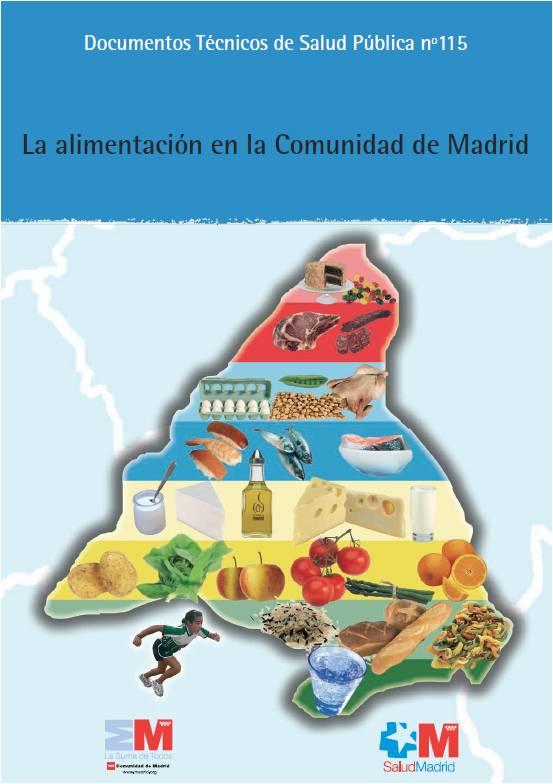 Imagen de la portada del estudio La alimentación en la Comunidad de Madrid
