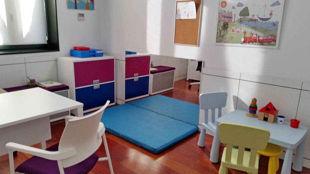 Sala de valoración del Centro Regional de Coordinación y Valoración Infantil (CRECOVI)