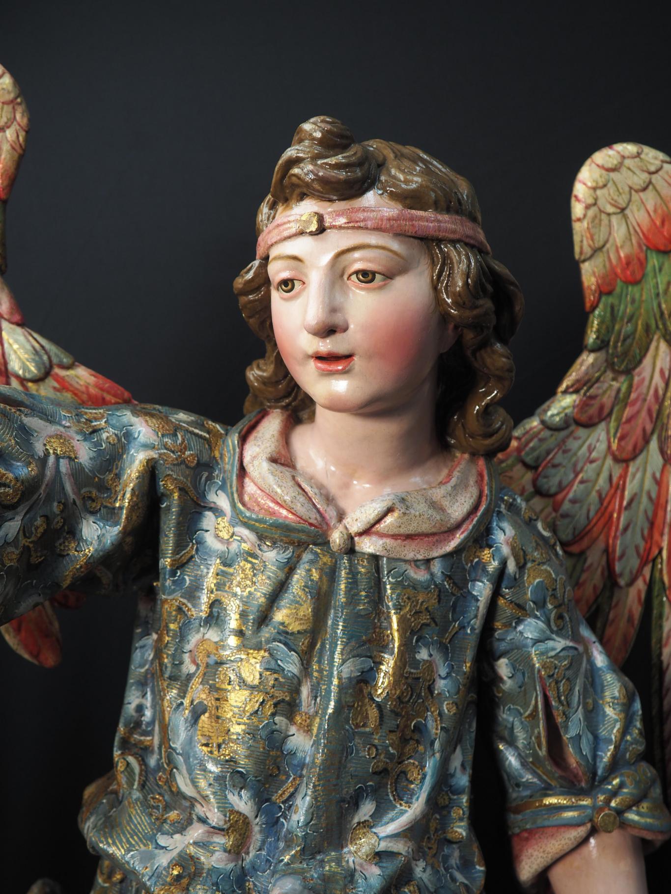 Sculpture of Saint Raphael the Archangel