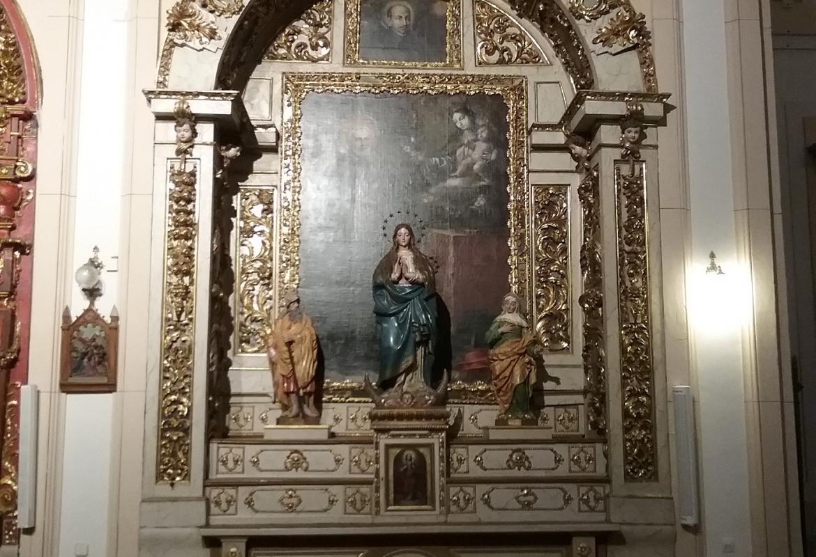 retablo san nicolás restauración