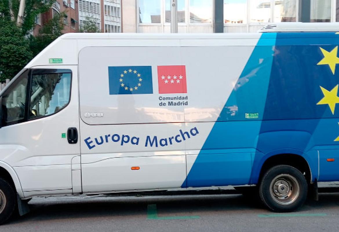 Autobús informativo Europa marcha