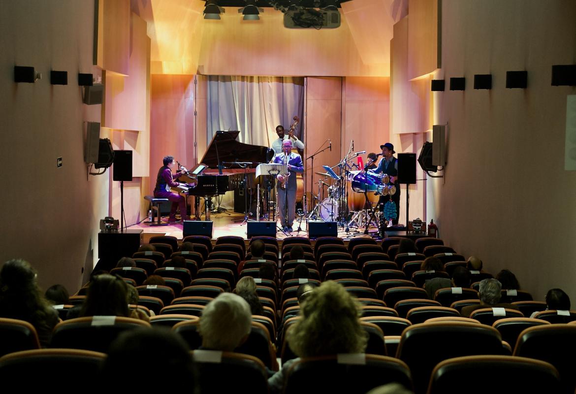 Imagen del Concierto de Pepe Rivero Quinteto en el Palacio del Parque Florido