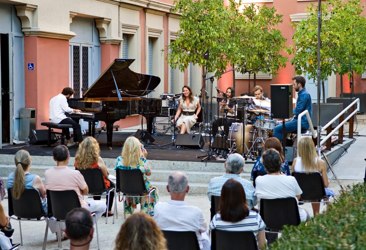 Imagen del Concierto de Chico Pérez Quinteto en el Palacio del Parque Florido