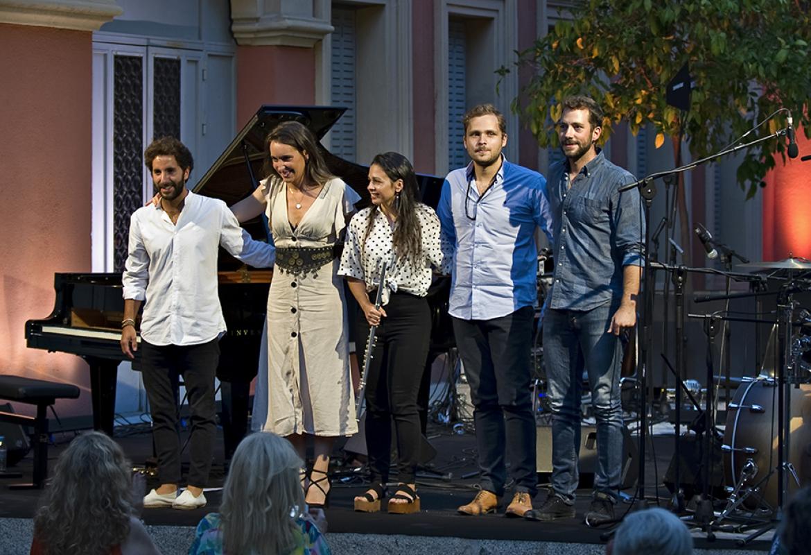 Concierto de Chico Pérez Quinteto en el Palacio del Parque Florido