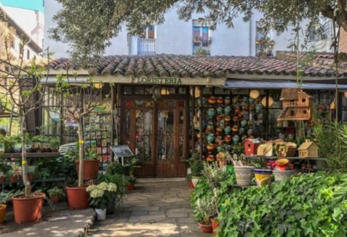 Floristería El Ángel del Jardín, comercio centenario en la ciudad de Madrid 