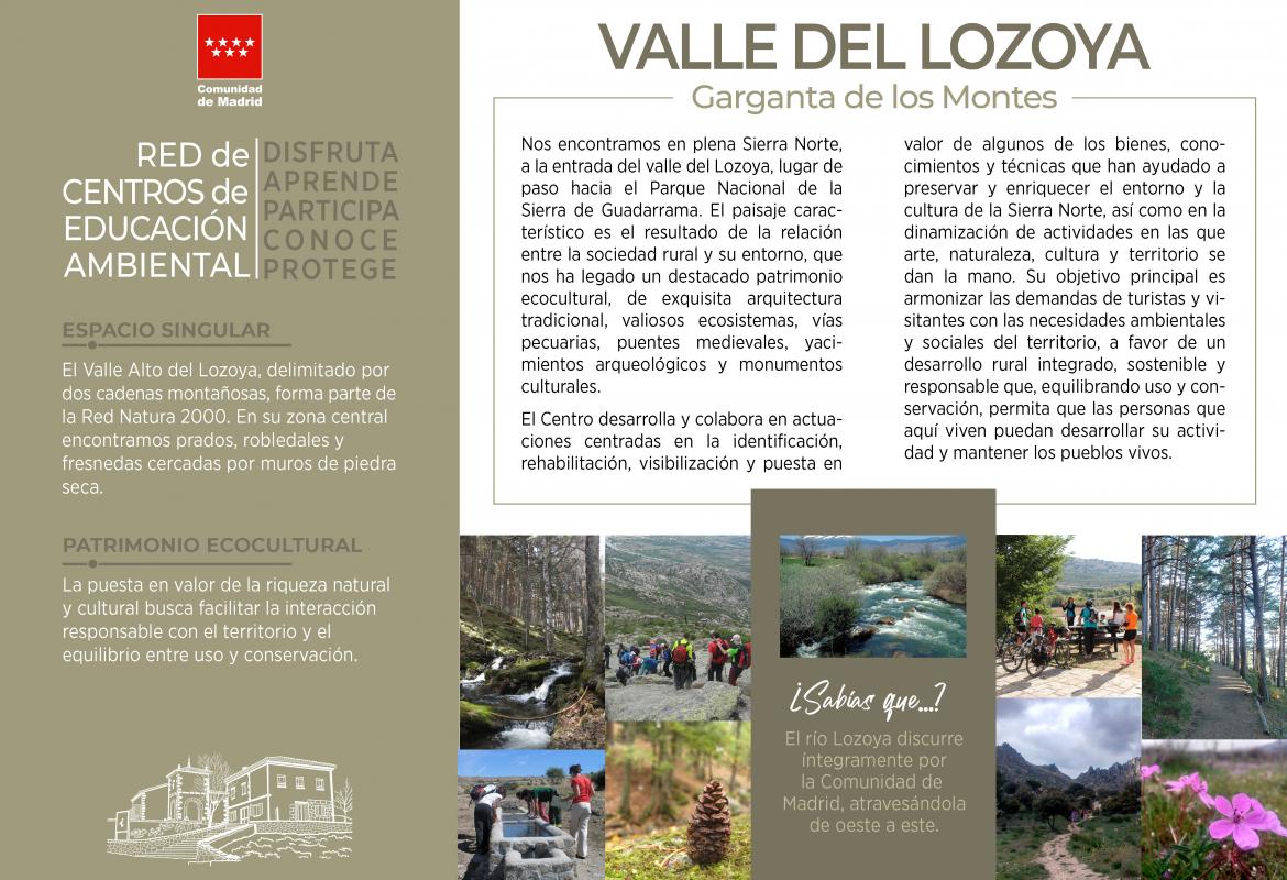 Valle del Lozoya información general